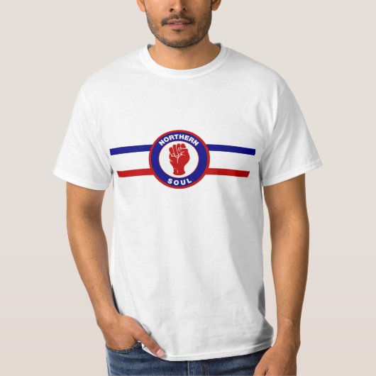 Northern Soul RWB Mannen T-shirts (Voorkant)