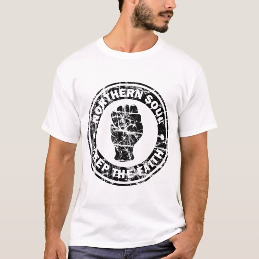 Northern Soul Scratched T-shirt (Voorkant)