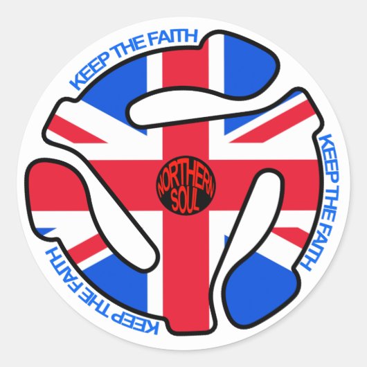 Northern Soul sticker (Voorkant)