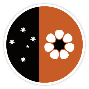 Northern Territory Vlag Sticker