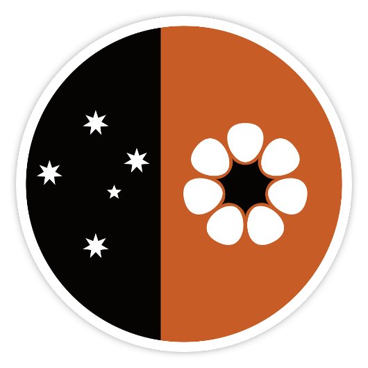 Northern Territory Vlag Sticker