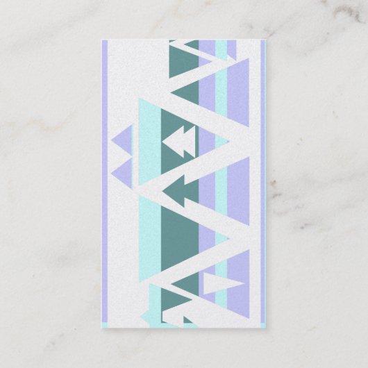 Northern Triangles Profile Card Visitekaartje (Achterkant)