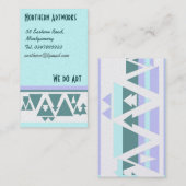 Northern Triangles Profile Card Visitekaartje (Voorkant / Achterkant)