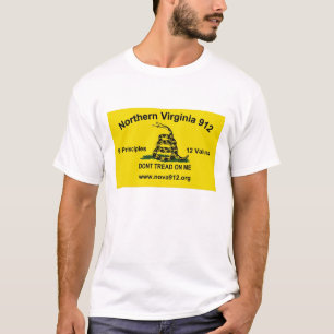 Northern Virginia 912 - Gadsden Flag T-shirt