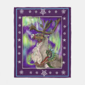 Northern Wonders Fleece Deken (Voorkant)