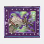 Northern Wonders Fleece Deken (Voorkant (Horizontaal))