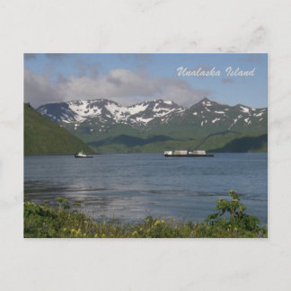 Northland Barge in Unalaska Bay Briefkaart