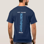 Northpoint Lady Trojans Voetbal T-Shirt (Achterkant)