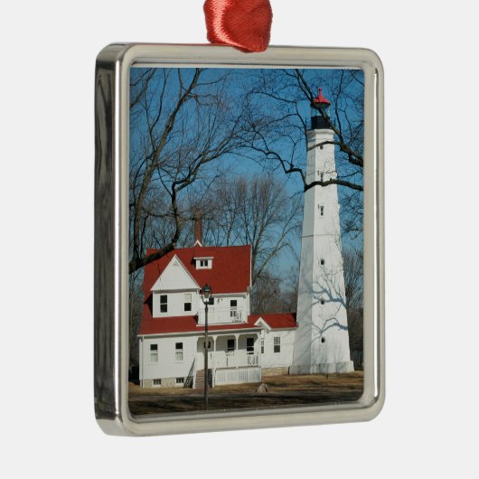 Northpoint Lighthouse Milw WI Ornament (Rechts)