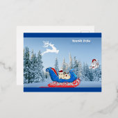 NorthPole Holiday Briefkaart (Voorkant / Achterkant)