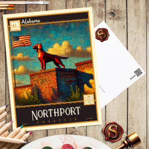 Northport, Alabama    Briefkaart