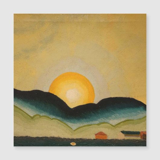 Northport Harbour (1929) Arthur Dove (Voorkant)