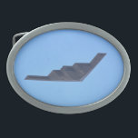 Northrop Grumman B-2 Spirit Belt Buckle Gesp<br><div class="desc">Northrop Grumman B-2 Spirit is een Amerikaanse zware strategische bommenwerper ontworpen met weinig waarneembare stealth-technologie. Het is een subsonische vliegende vleugel die werd geproduceerd tussen 1987 en 2000. De bommenwerper wordt gevlogen door de United States Air Force en heeft een bemanning van twee personen. De foto is gemaakt door Steve...</div>