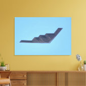 Northrop Grumman B-2 Spirit Canvas Print (Insitu (Woonkamer))