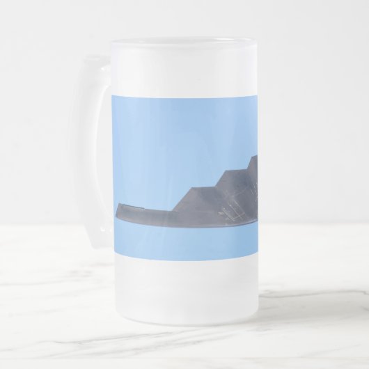 Northrop Grumman B-2 Spirit Frosted Glass Mok (Voorkant links)