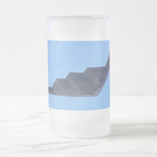 Northrop Grumman B-2 Spirit Frosted Glass Mok (Center)