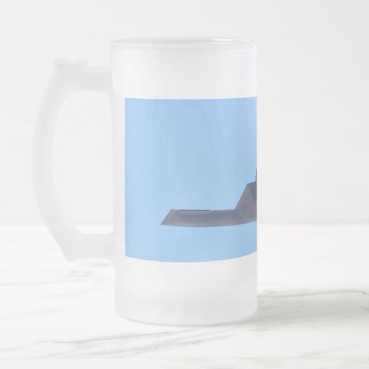 Northrop Grumman B-2 Spirit Frosted Glass Mok (Links)