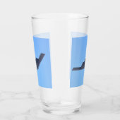 Northrop Grumman B-2 Spirit Glass Glas (Rechts)