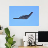 Northrop Grumman B-2 Spirit Poster (Thuiskantoor)