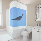 Northrop Grumman B-2 Spirit Shower Curtain Douchegordijn (In situ)