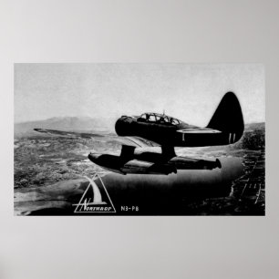 Northrop N3-PB WWII Patrol Bomber Poster