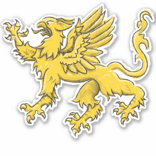 Northshield Griffin Sticker (Voorkant)
