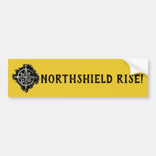 Northshield Rise Bumpersticker (Voorkant)