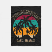 Northshore Oahu Hawaii1 Fleece Deken (Voorkant)