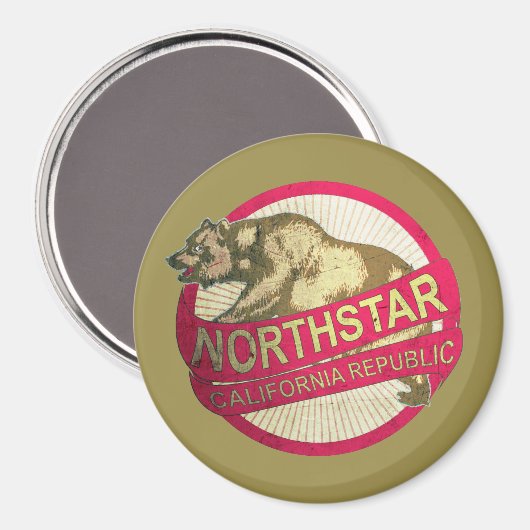 Northstar California  beer magneet (Voorkant / Achterkant)