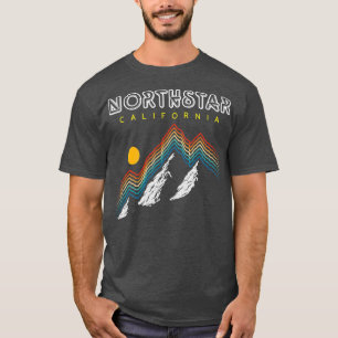 Northstar CaliforniaSki Resort 1980s Retro T-shirt