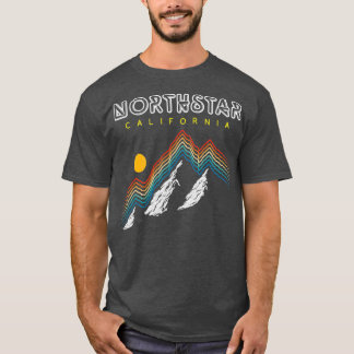 Northstar    CaliforniaSki Resort 1980s Retro T-shirt