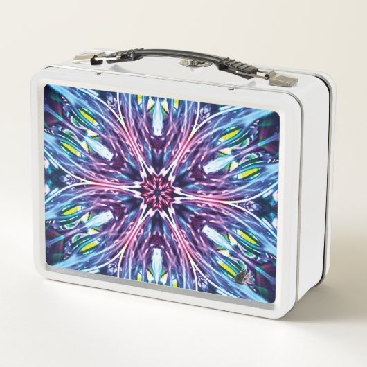 NorthStar Kaleidoscoop Metalen Lunchbox (Achterkant)