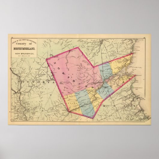 Northumberland Co., NB Poster (Voorkant)