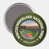 Northumberland National Park, Engeland. Magneet (Voorkant / Achterkant)