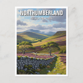 Northumberland National Park England Briefkaart