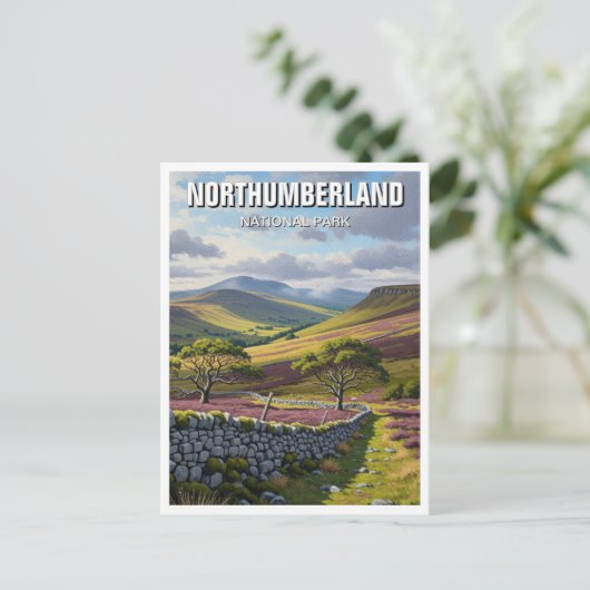 Northumberland National Park England Briefkaart (Staand voorkant)