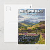 Northumberland National Park England Briefkaart (Voorkant / Achterkant)