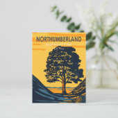 Northumberland National Park England  Briefkaart (Staand voorkant)