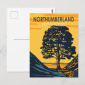 Northumberland National Park England  Briefkaart (Voorkant / Achterkant)