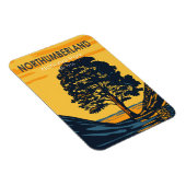 Northumberland National Park England  Magneet (Rechterzijde)