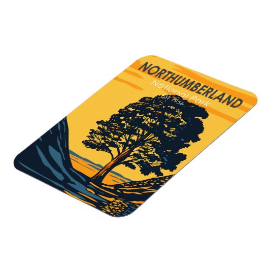 Northumberland National Park England  Magneet (Linkerzijde)