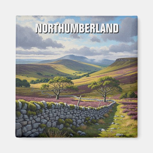 Northumberland National Park England Magneet (Voorkant)