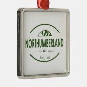 Northumberland National Park Metalen Ornament (Rechts)