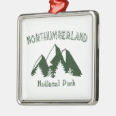 Northumberland National Park Metalen Ornament (Links)