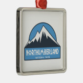 Northumberland National Park Metalen Ornament (Rechts)