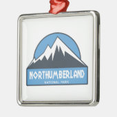 Northumberland National Park Metalen Ornament (Links)