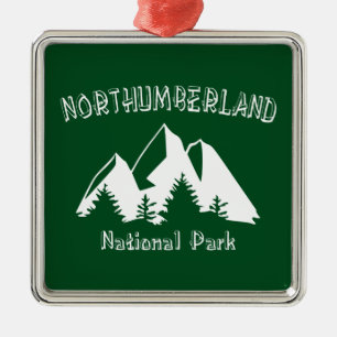 Northumberland National Park Metalen Ornament