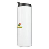 Northumberland National Park Pine Trees Sun Thermosbeker (Geroteerd rechts)