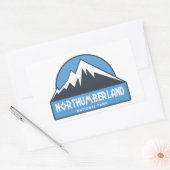 Northumberland National Park Rechthoekige Sticker (Envelop)