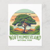 Northumberland National Park Sycamore Gap Tree Eng (Achterkant)